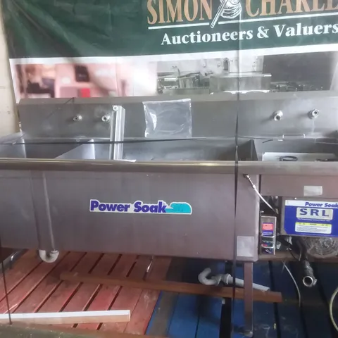 POWER SOAK COMMERCIAL WASHING STATION 