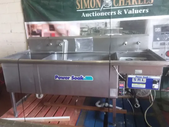 POWER SOAK COMMERCIAL WASHING STATION 