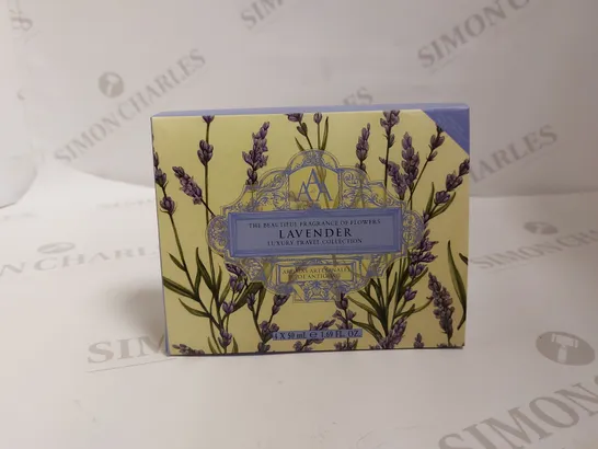 THE BEAUTIFUL FRAGRANCE OF FLOWERS LAVENDER LUXURY TRAVEL COLLECTION 