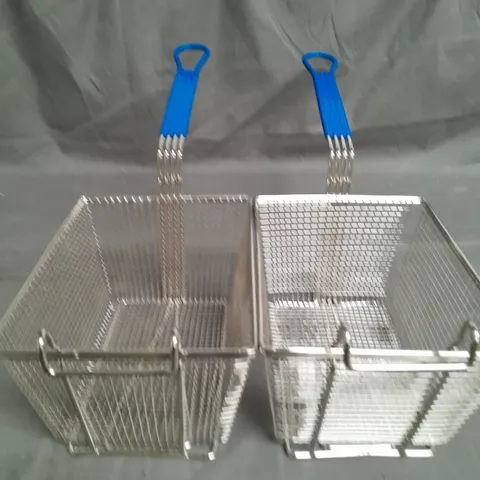 SET OF 2 FRYING BASKETS