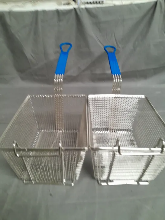 SET OF 2 FRYING BASKETS