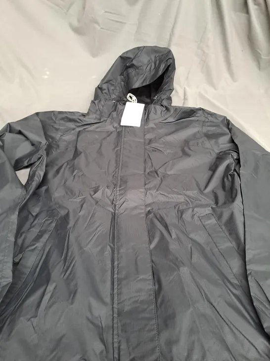 MOUNTAIN WAREHOUSE TORRENT LIGHTWEIGHT WATERPROOF WOMENS JACKET IN BLACK - UK 12