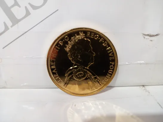 2012 QUEEN ELIZABETH II DIAMOND JUBILEE COMMEMORATIVE COIN