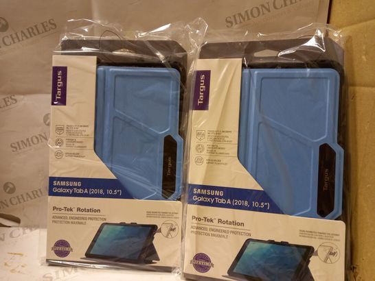 BOX OF APPROX 5 TARGUS SAMSUNG GALAXY TAB A TABLET PROTECTIVE CASES	