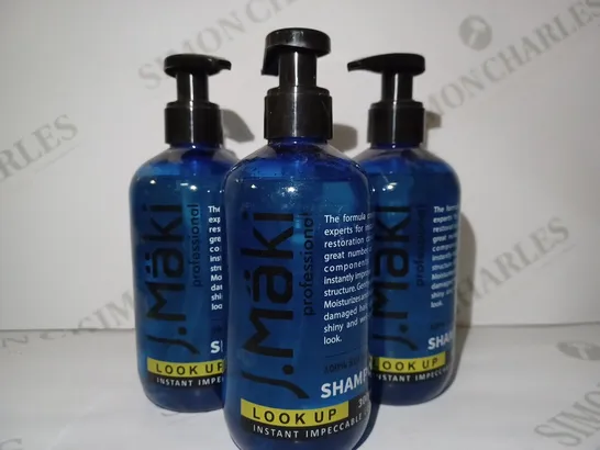 LOT OF 6 X 300ML J.MAKI LOOK UP SHAMPOO 