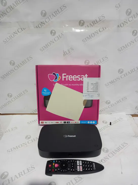 BOXED FREESAT RECORDABLE 4K TV BOX