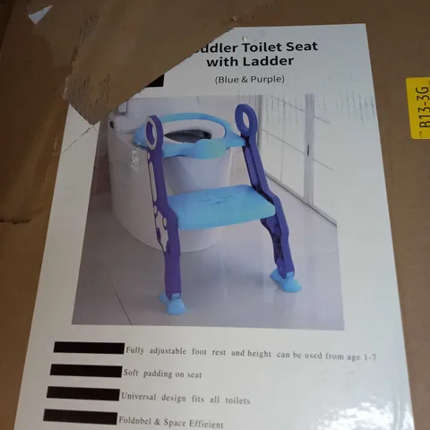 TODDLER TOILET SEAT WITH LADDER