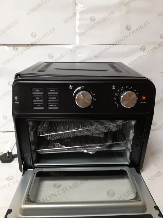 COOK'S ESSENTIAL 21-LITRE AIRFRYER OVEN IN BLACK