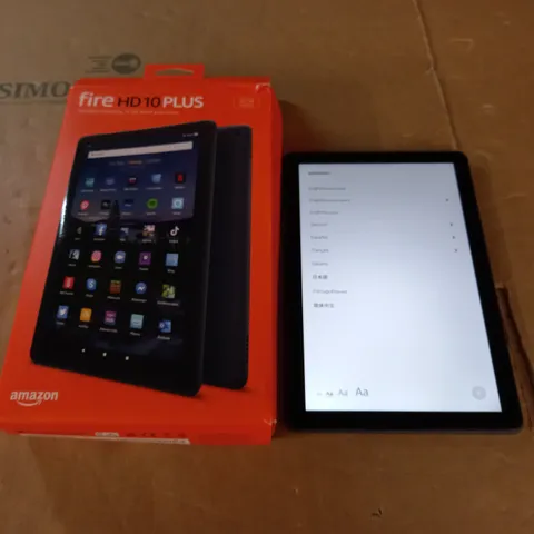 BOXED AMAZON FIRE HD10 PLUS TABLET - 32GB