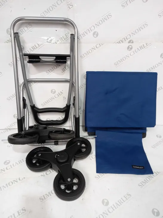 LOCK 'N LOCK INSULATED SHOPPING TROLLEY CART, NAVY