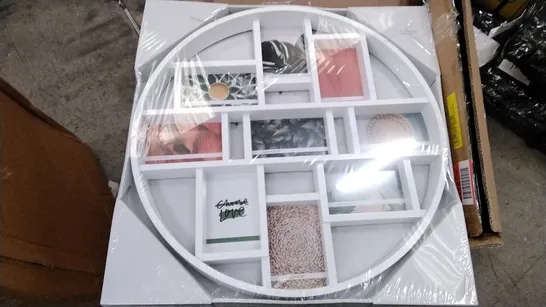 BOXED QUANDT PLASTIC COLLAGE FRAME PICTURE FRAME SET