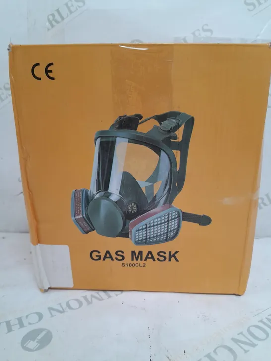 BOXED UNBRANDED GAS MASK S100CL2