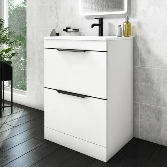 BOXED SION 592MM FLOORSTANDING VANITY UNIT