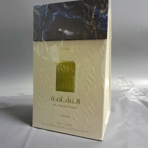 BOXED AND SEALED LATTAFA CAPRICE AL NASHAMA EAU DE PARFUM 100ML