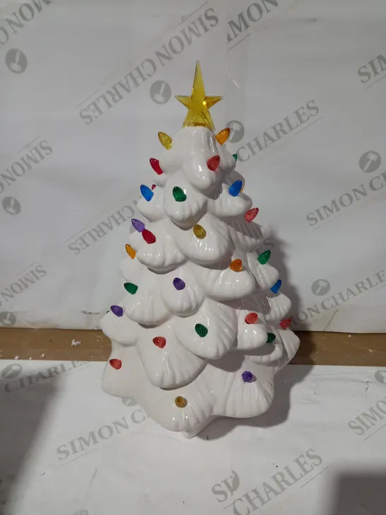 MR CHRISTMAS ILLUMINATED CERAMIC NOSTALGIC TREE