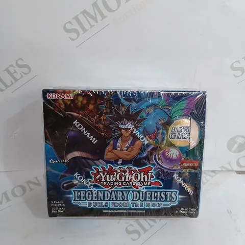 SEALED YU-GI-OH! LEGENDARY DUELISTS DUELS FROM THE DEEP BOOSTER BOX (36 PACKS)