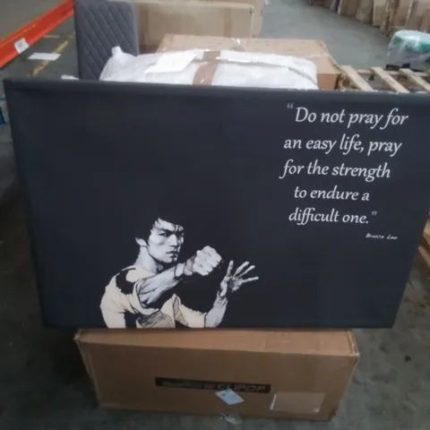 BRUCE LEE STRENGTH - WRAPPED CANVAS 