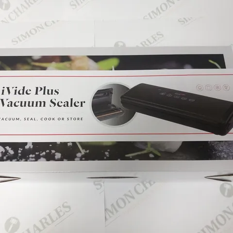 BRAND NEW BOXED SOUSVIDE I VIDE PLUS VACUUM SEALER