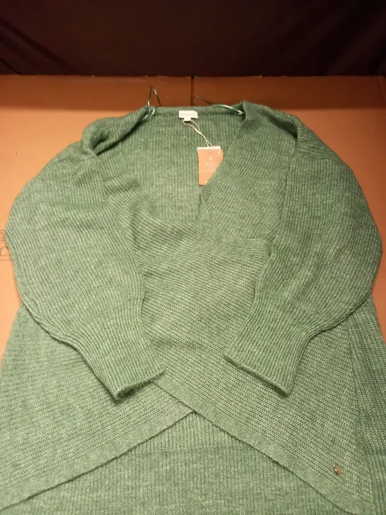 MONSOON GREEN VIA DELL AMORE CARDIGAN - SIZE XL