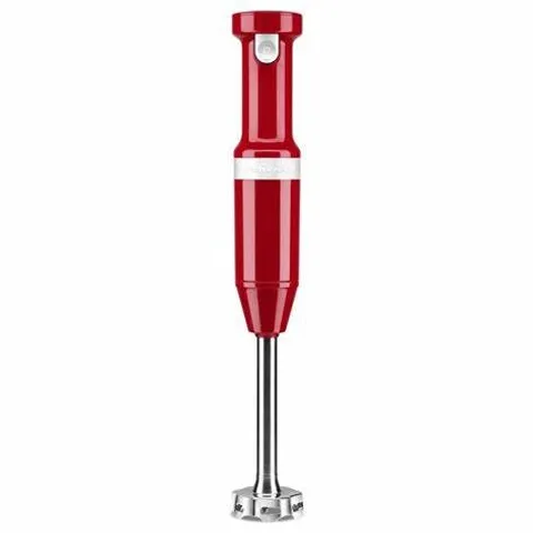 KITCHENAID CORDLESS HAND BLENDER VARIABLE SPEED RED