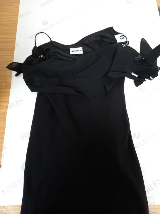 MILANO DRESS BLACK SIZE 12