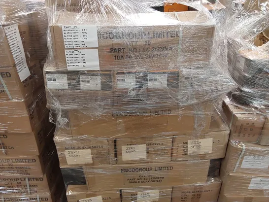 PALLET OF ASSORTED SWITCHES ETC