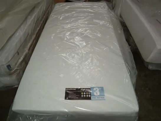 BAGGED VISCO THERAPY FOAM FLEX 3FT MATTRESS 