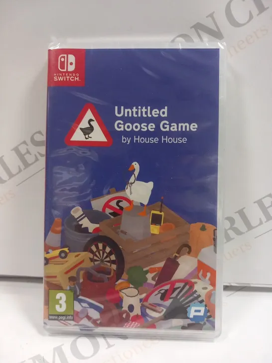 SEALED NINTENDO SWITCH UNTITLED GOOSE GAME BY HOUSE HOUSE