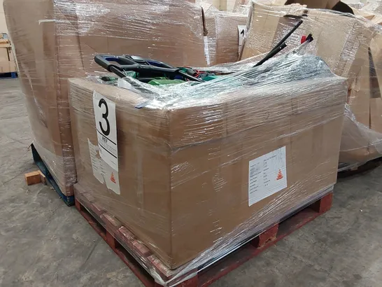 PALLET OF APPROXIMATELY 6 ASSORTED LAWN MOWERS