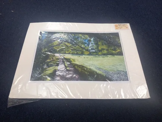 JENNIFER THOMAS AUTUMNAL JOURNEY TO FIRGREEN BECK GICLÉE PRINT #02/30