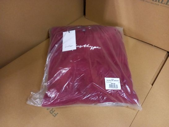 PACKAGED HYPE BURGUNDY TRACKSUIT SET - MEDIUM