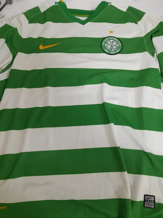 NIKE THE CELTIC FOOTBALL CLUB SHIRT - LARGE