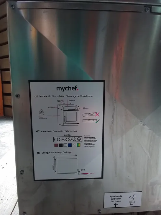 MYCHEF STAINLESS STEEL COMMERCIAL OVEN