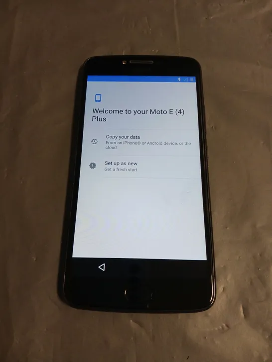 MOTOROLA MOTO E 4 PLUS SMART PHONE IN METALLIC GREY 