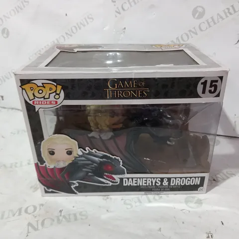 BOXED POP! RIDES GAME OF THRONES DAENERYS&DROGON 