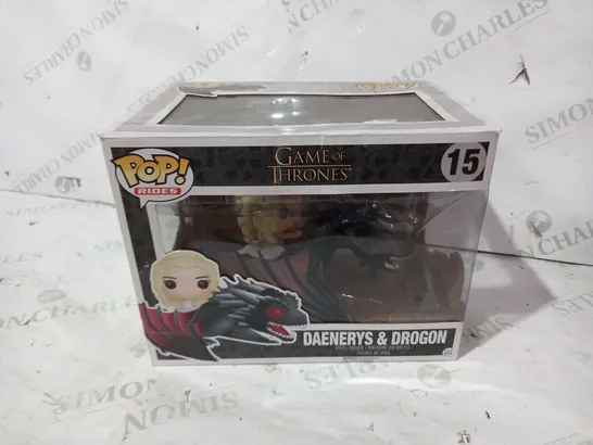 BOXED POP! RIDES GAME OF THRONES DAENERYS&DROGON 