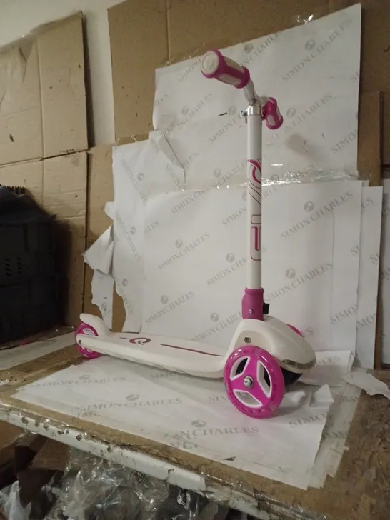 PINK AND WHITE KIDS SCOOTER