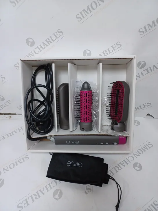 BOXED ENVIE 3-IN-1 HAIR STYLING BRUSH 