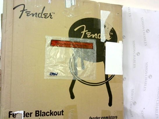 Fender 9100323506 24-Inch Blackout Barstool