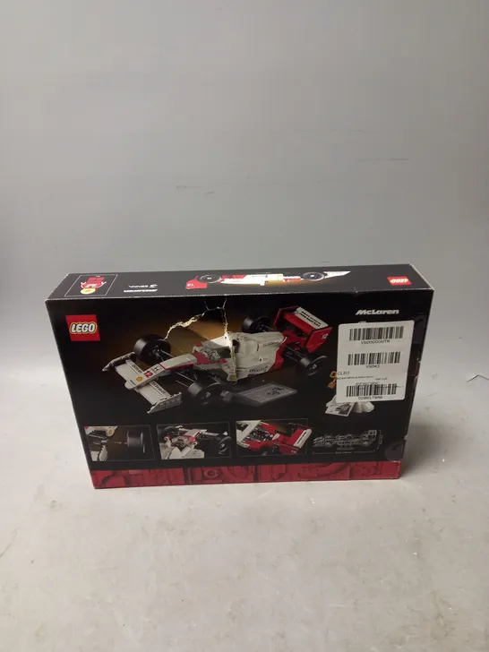 BOXED LEGO MCLAREN MP4 & AYRTON SENNA 