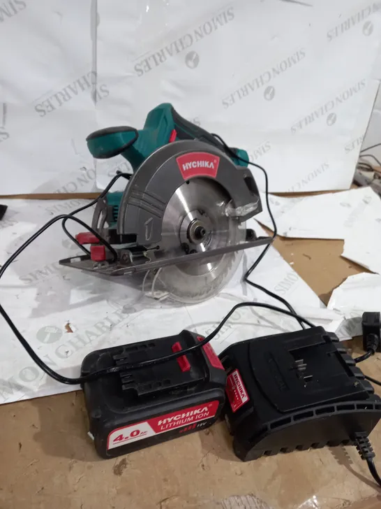 HYCHIKA 18V CORDLESS CIRCULAR SAW