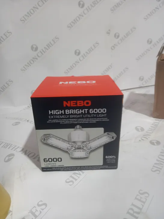 NEBO HIGH BRIGHT 6000 - EXTREMELY BRIGHT UTILITY LIGHT