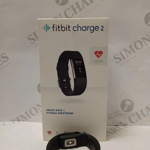 FITBIT CHARGE 2 HEART RATE + FITNESS WRISTBAND IN BLACK