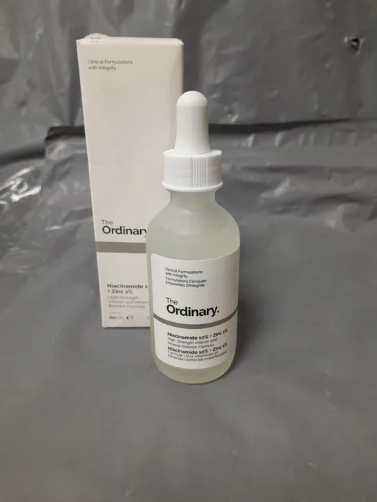 THE ORDINARY NIACINAMIDE 10% AND ZINC 1% SERUM 60ML