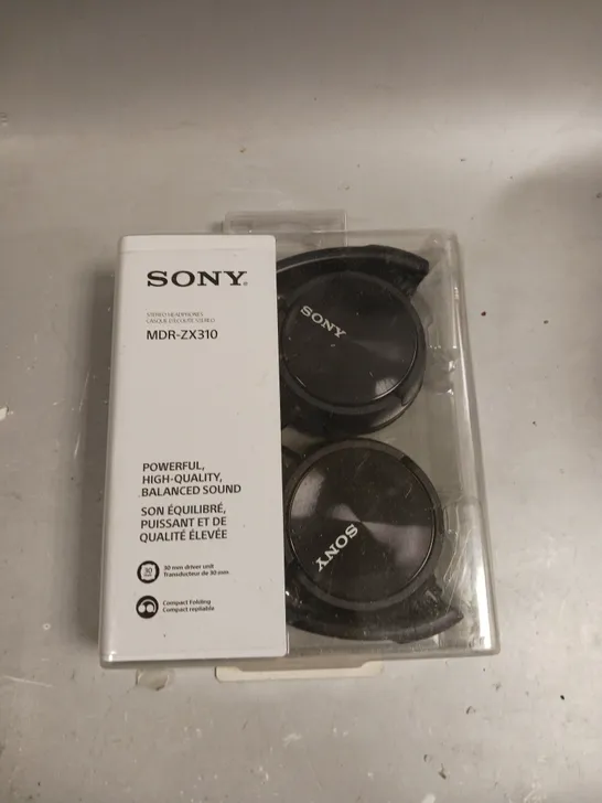 SONY STEREO HEADPHONES MDR-ZX310