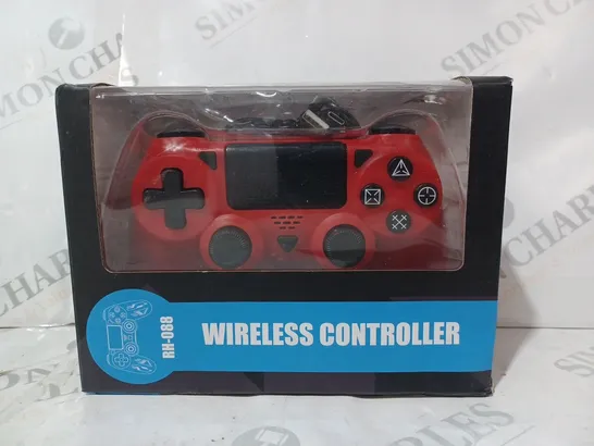 BOXED RH-088 WIRELESS GAMING CONTROLLER IN RED