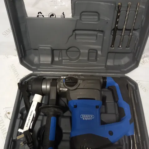 DRAPER EXPERT 1500W SDS PLUS ROTARY HAMMER DRILL 230V