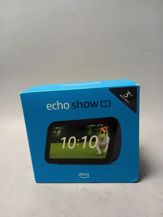 BOXED AND SEALED AMAZON ALEXA ECHO SHOW 