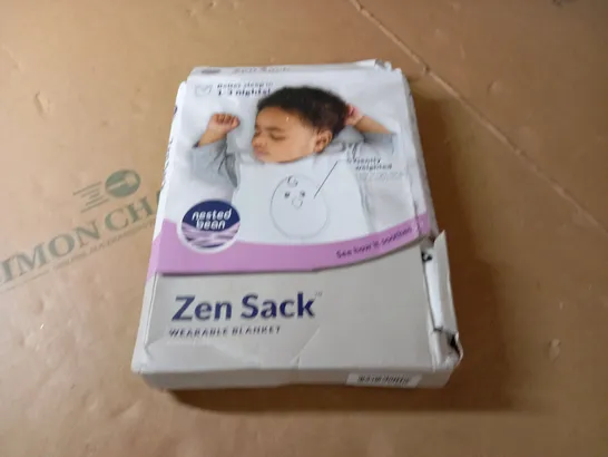 BOXED ZEN SACK WEARABLE BLANKET - WHITE