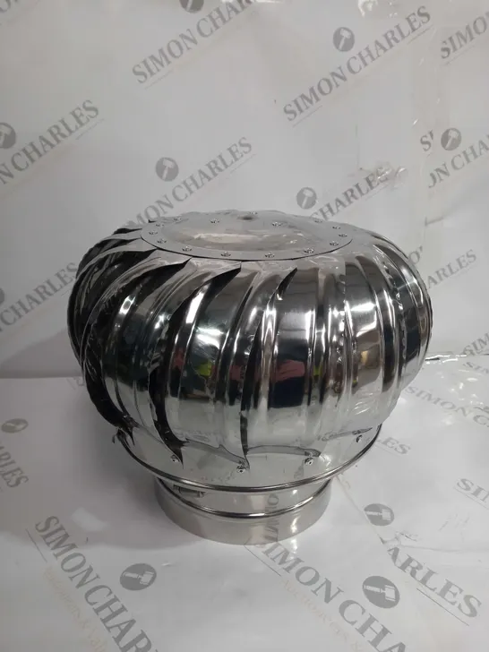 BOXED STAINLESS STEEL ROTATING CHIMNEY COWL/VENT